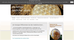 Desktop Screenshot of medicine-drum.de