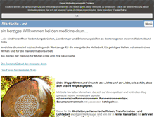 Tablet Screenshot of medicine-drum.de